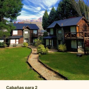 Cabañas para 2 y hasta 7 personas